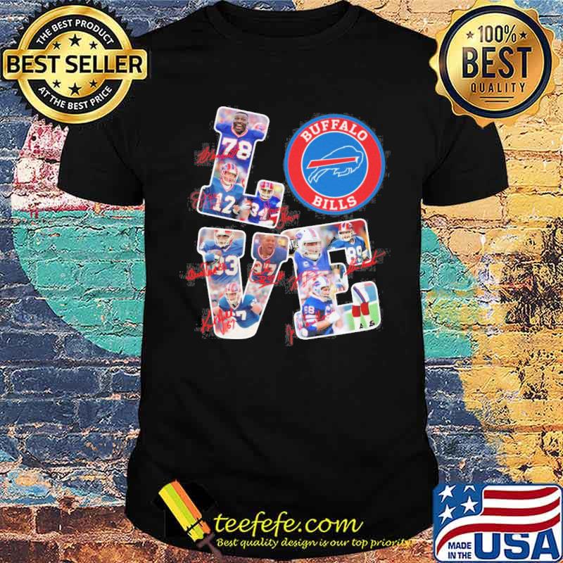 Buffalo Bills love signatures s Unisex Buffalo Bills love signatures s Unisex