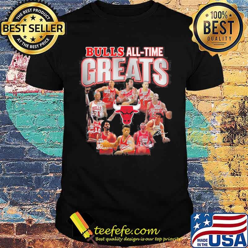 Bulls all time greats Norm Vanlier signatures s Unisex Bulls all time greats Norm Vanlier signatures s Unisex