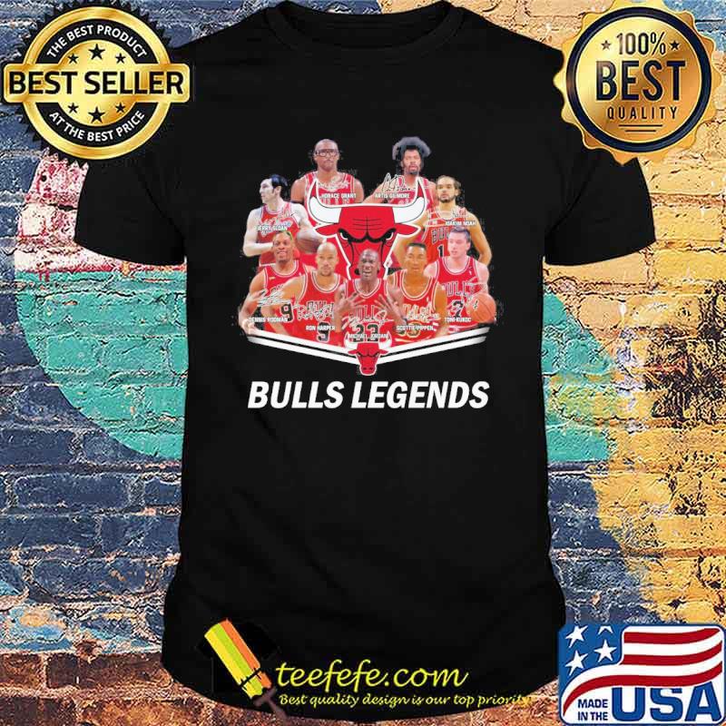 Bulls legends signatures Horace grant Artis Gilmore Michael Jordan Ron Harper s Unisex Bulls legends signatures Horace grant Artis Gilmore Michael Jordan Ron Harper s Unisex