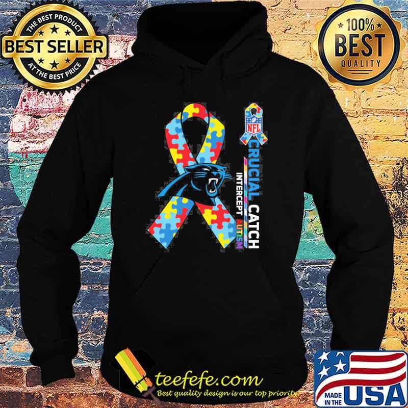 Carolina Panthers Crucial catch intercept Autism NFL shirt