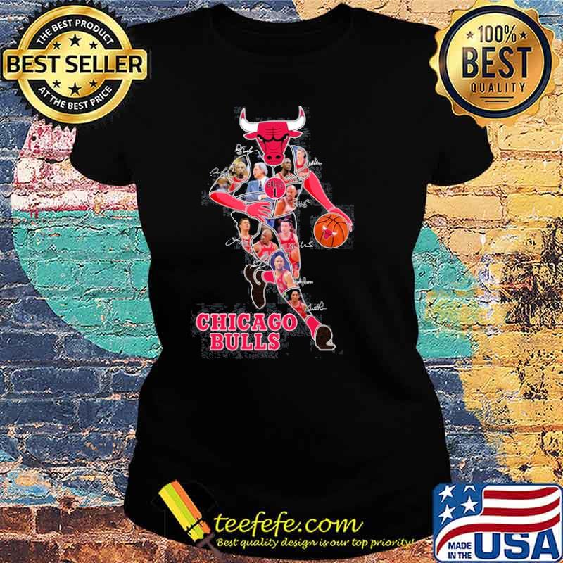 Chicago Bulls signatures sport s Ladies tee Chicago Bulls signatures sport s Ladies tee