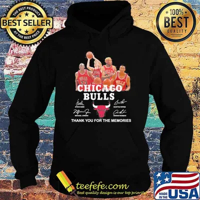 Chicago Bulls thank you for the memories signatures shirt