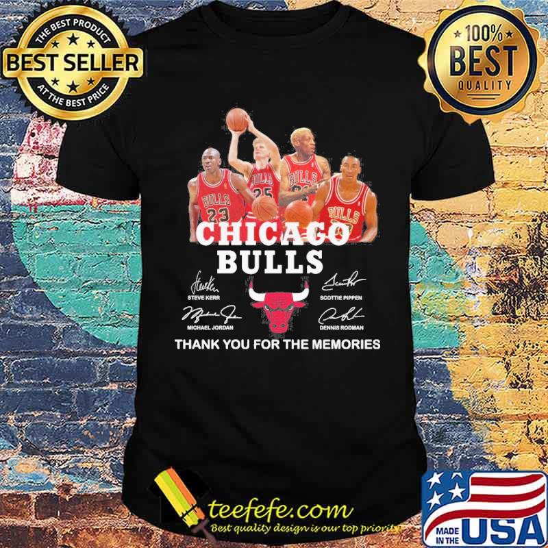 Chicago Bulls thank you for the memories signatures s Unisex Chicago Bulls thank you for the memories signatures s Unisex