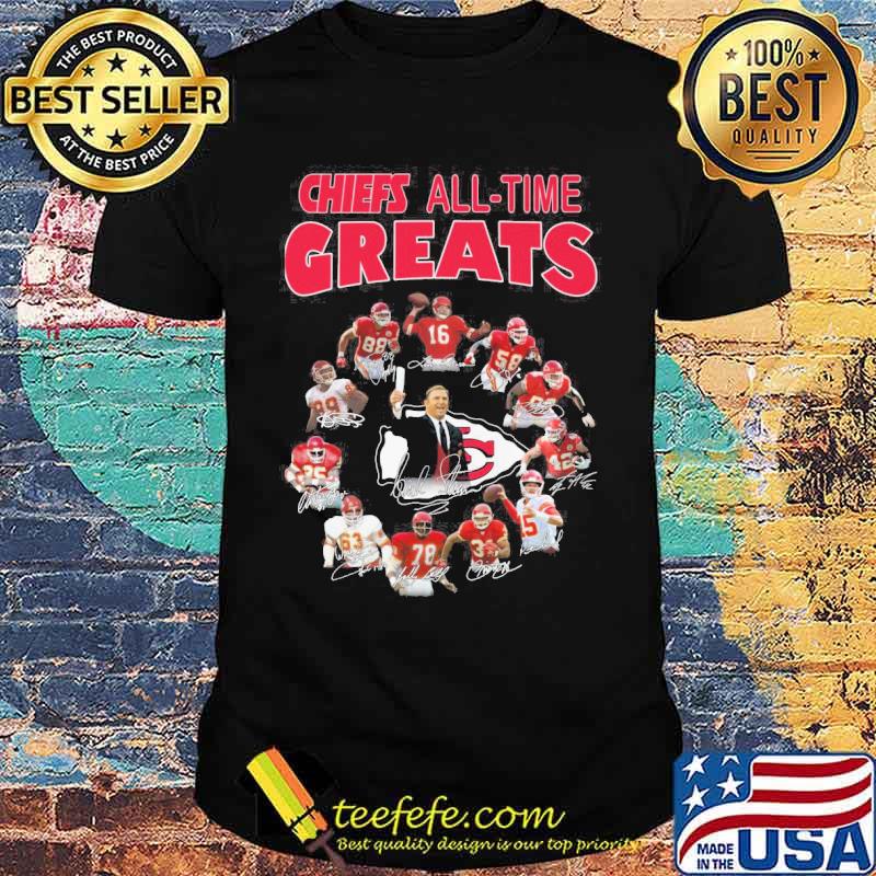 Chiefs all time greats football signatures s Unisex Chiefs all time greats football signatures s Unisex