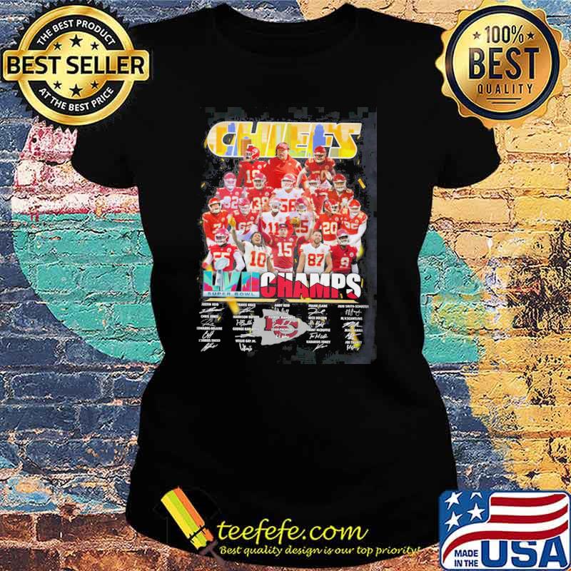 Chiefs LVII Champs signatures sport s Ladies tee Chiefs LVII Champs signatures sport s Ladies tee