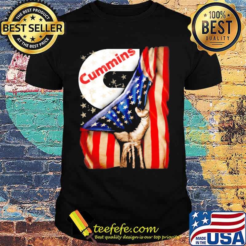 Cummins logo America flag s Unisex Cummins logo America flag s Unisex