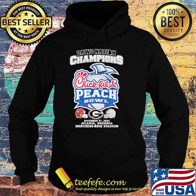 Dawg nation champions Chick fil a peach bowl Georgia Bulldogs Ohio state Buckeyes shirt