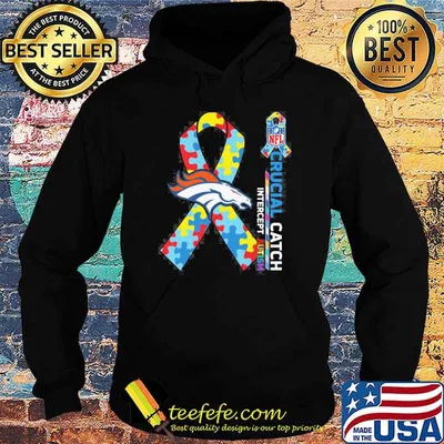 Denver Broncos Crucial catch intercept Autism NFL shirt