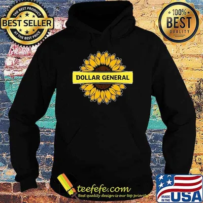 Dollar General sunflower shirt
