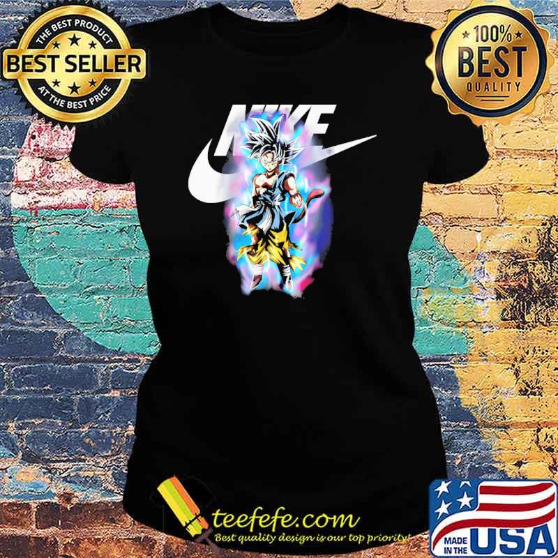 Dragon ball Nike cartoon s Ladies tee Dragon ball Nike cartoon s Ladies tee