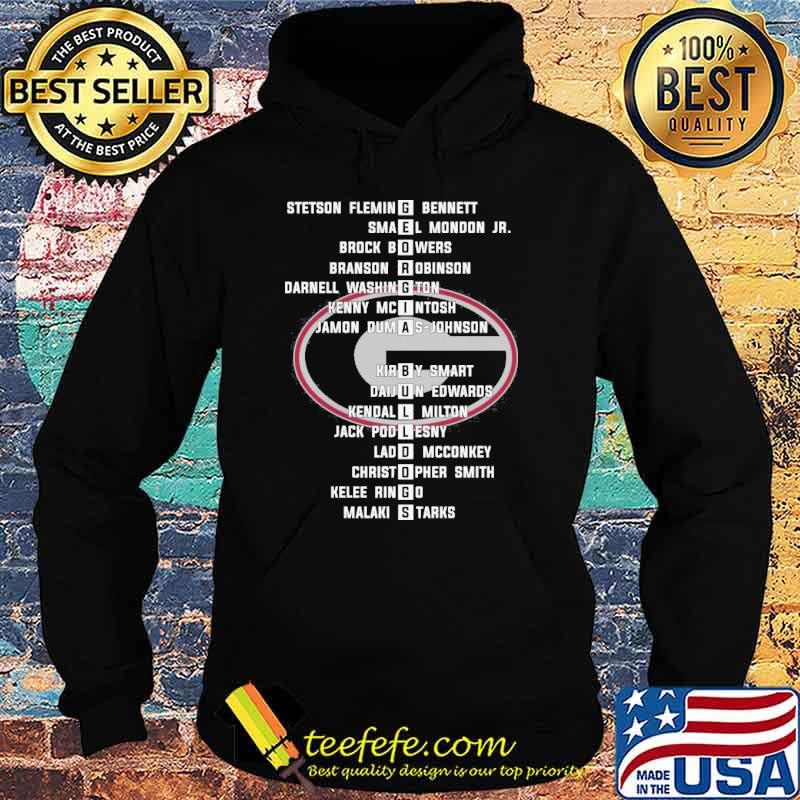 Georgia Bulldogs Stetson Fleming Bennett Smael Mondon Jr. shirt
