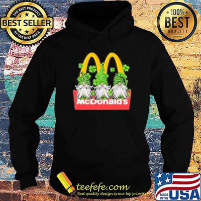 Gnome McDonald's St Partrick's day shirt