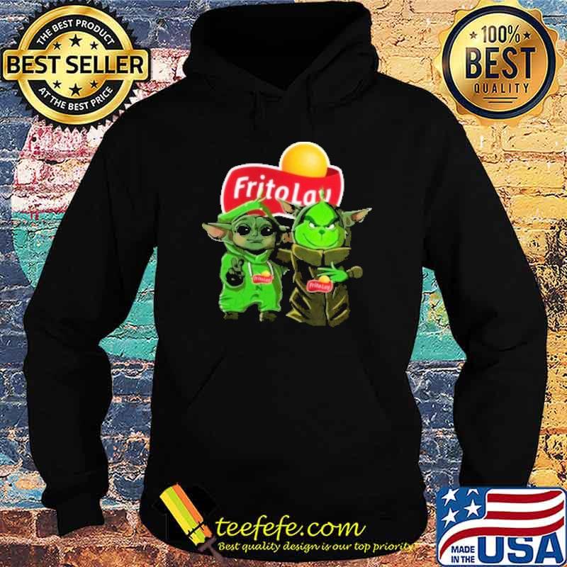 Grinch and Baby Yoda Frito Lay shirt
