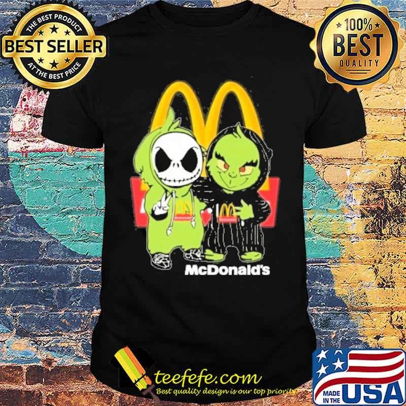 Grinch and Jack Skellington McDonald's s Unisex Grinch and Jack Skellington McDonald's s Unisex