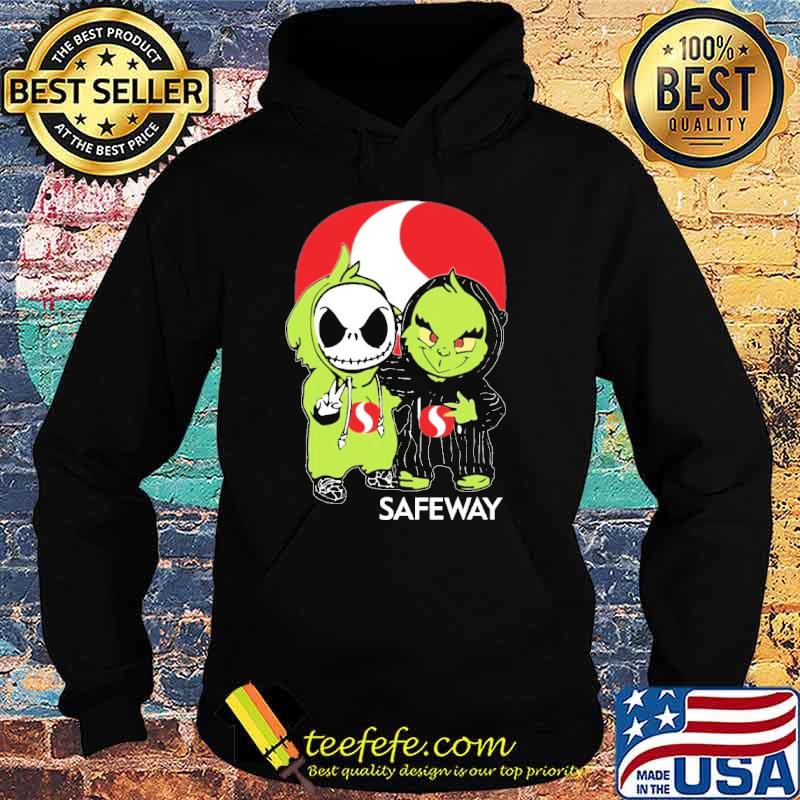 Grinch and Jack skellington Safeway shirt