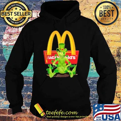Grinch McDonald's St.Patrick's day shirt
