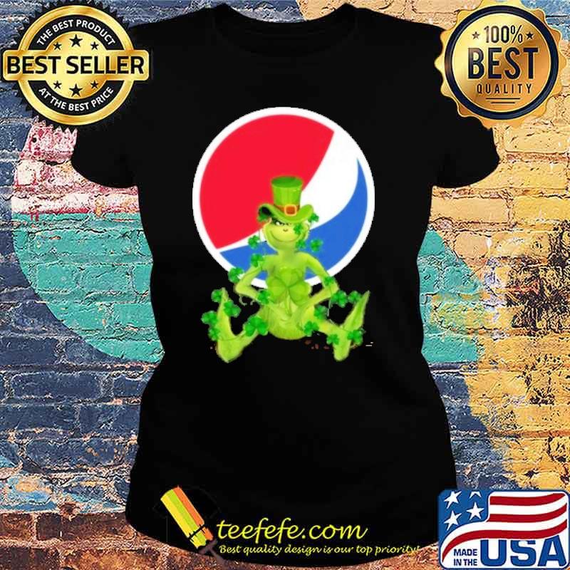 Grinch Pepsi St.Patrick's day s Ladies tee Grinch Pepsi St.Patrick's day s Ladies tee