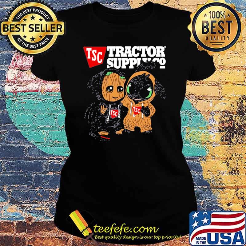 Groot and Toothless Tractor Supply Co s Ladies tee Groot and Toothless Tractor Supply Co s Ladies tee