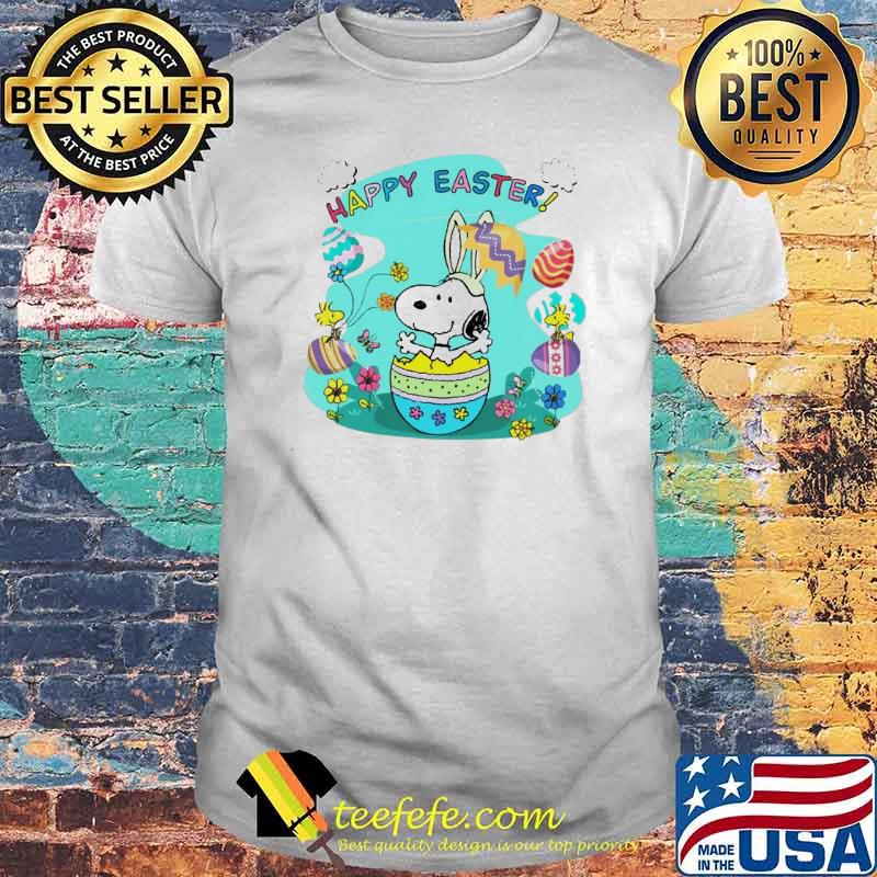Happy Easter snoopy and woodstock shirt