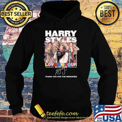 Harry Styles love on tour 2010-2023 thank you for the memories signature shirt