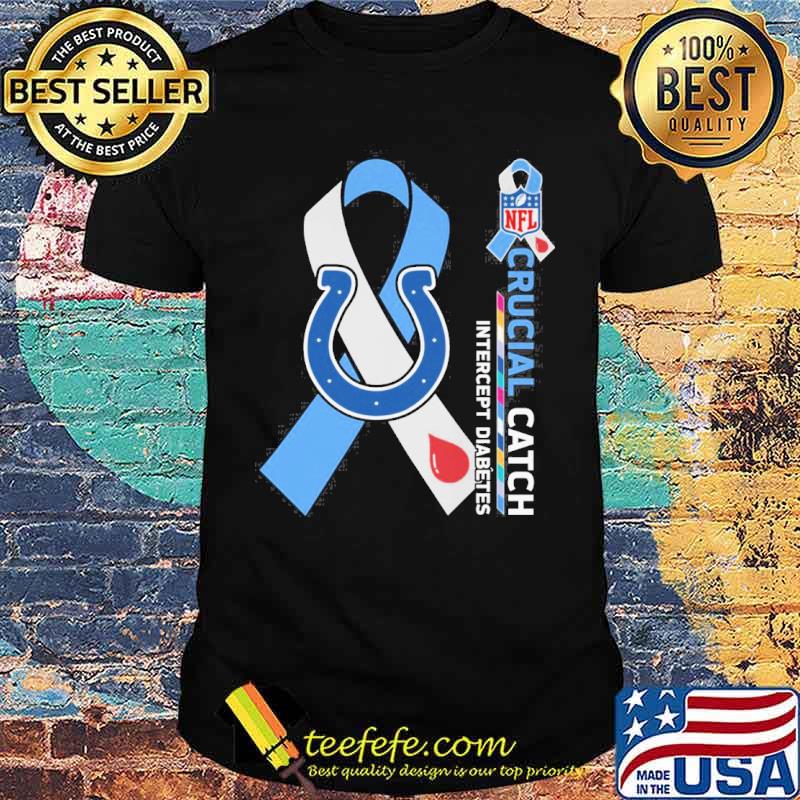 Indianapolis Colts Crucial catch intercept Diabetes NFL s Unisex Indianapolis Colts Crucial catch intercept Diabetes NFL s Unisex