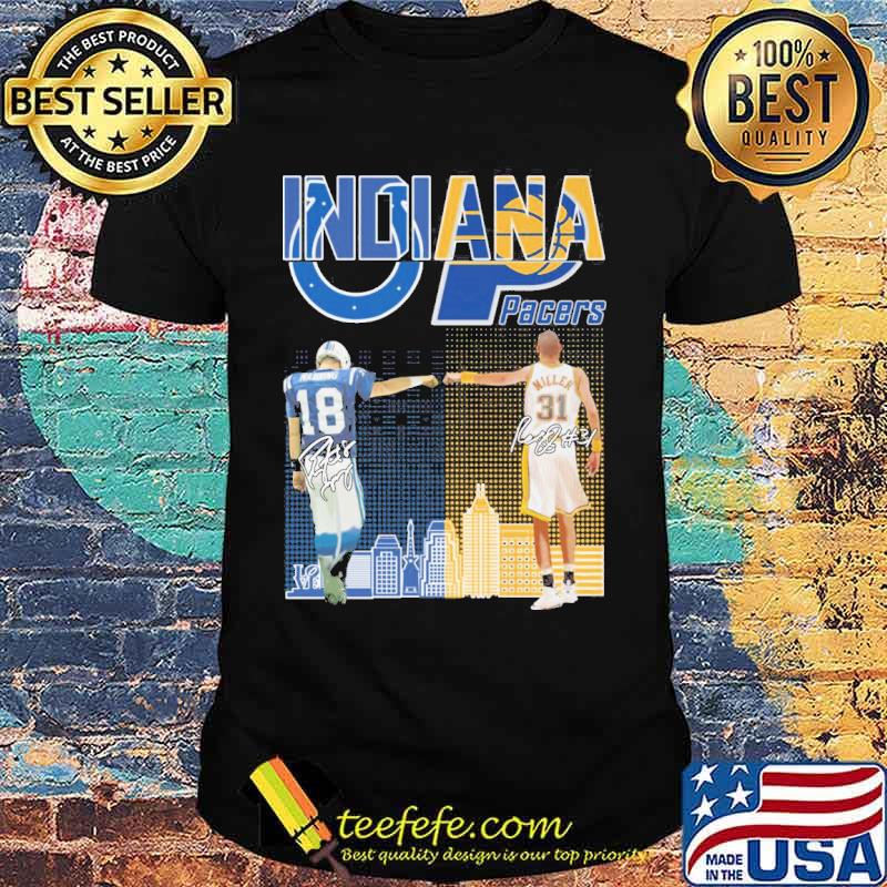 Indianapolis Colts Pacers Manning Miller signatures s Unisex Indianapolis Colts Pacers Manning Miller signatures s Unisex