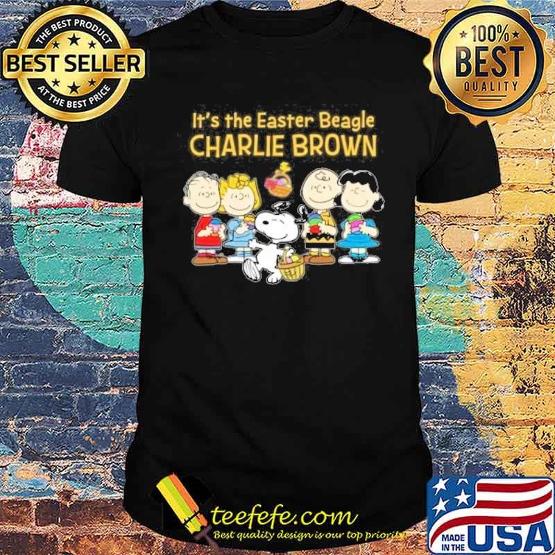 It's the Easter Beagle Charlie Brown and snoopy friends shirt