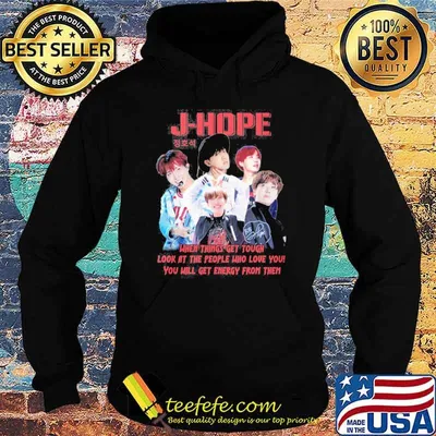 J-hope when things get tough look at the people who love you shirt