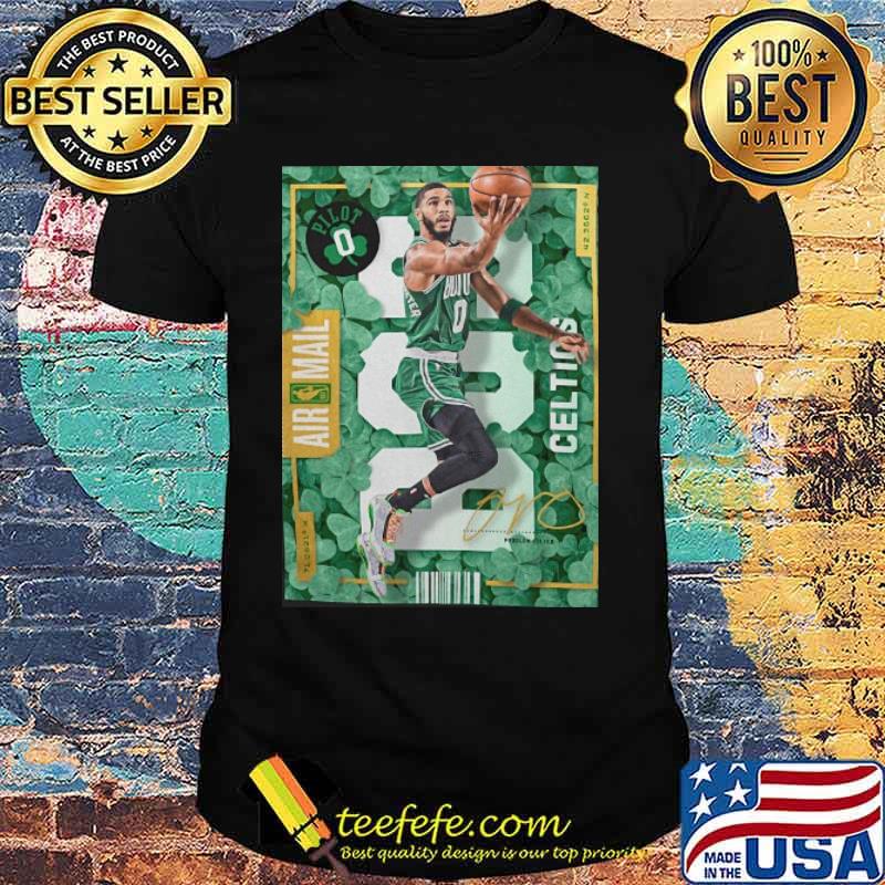 Jayson Tatum #0 Boston Air mail Celtics signature s Unisex Jayson Tatum #0 Boston Air mail Celtics signature s Unisex
