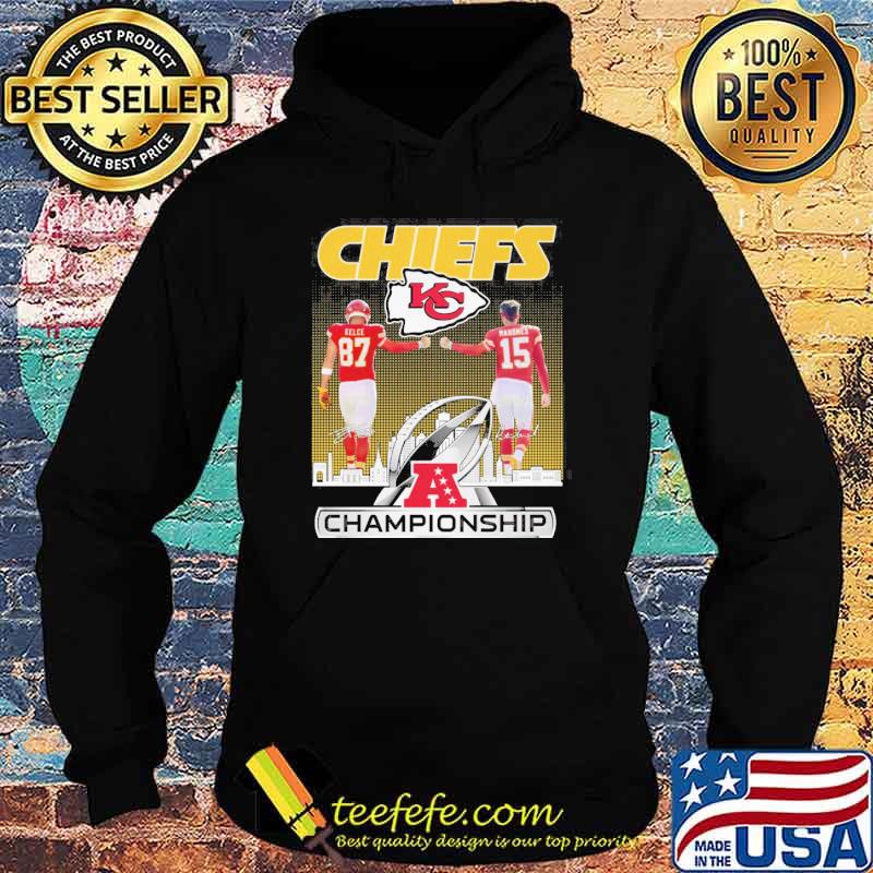 Kansas city Chiefs championship Kelce mandnes signatures s Hoodie Kansas city Chiefs championship Kelce mandnes signatures s Hoodie