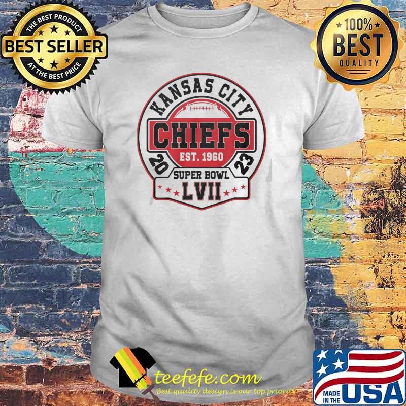 Kansas city Chiefs est.1960 super bowl LVII 2023 shirt Kansas city Chiefs est.1960 super bowl LVII 2023 shirt