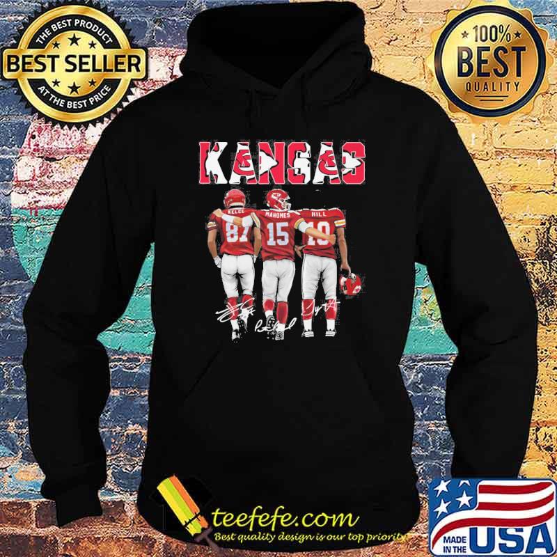 Kansas city Chiefs Kelce Mahomes Hill signatures s Hoodie Kansas city Chiefs Kelce Mahomes Hill signatures s Hoodie