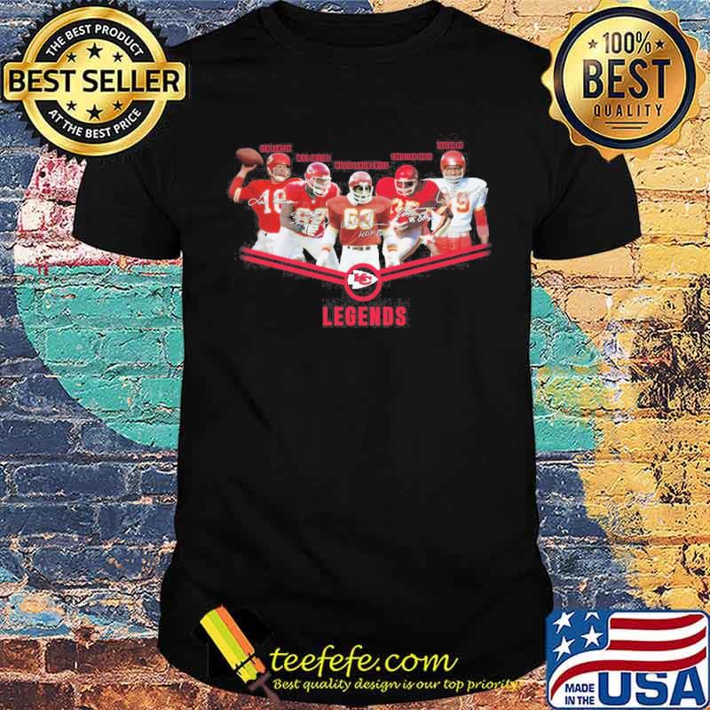 Kansas city Chiefs legends football signatures s Unisex Kansas city Chiefs legends football signatures s Unisex