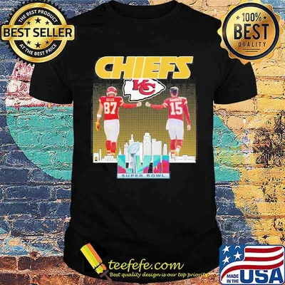 Kansas city Chiefs LVII Super Bowl Kelce and Mahomes shirt