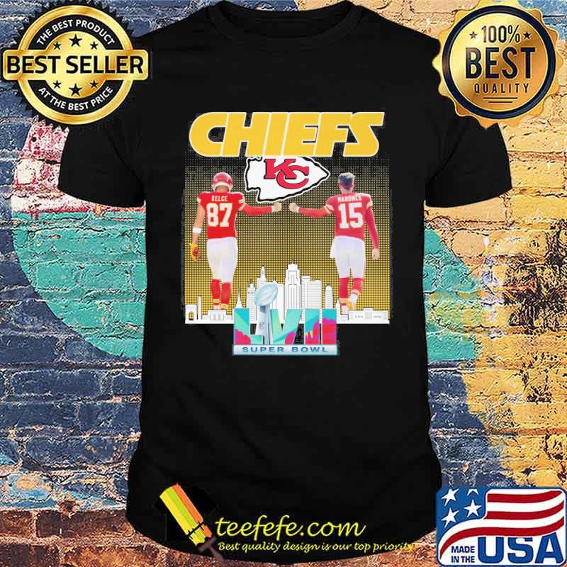 Kansas city Chiefs LVII Super Bowl Kelce and Mahomes shirt Kansas city Chiefs LVII Super Bowl Kelce and Mahomes shirt