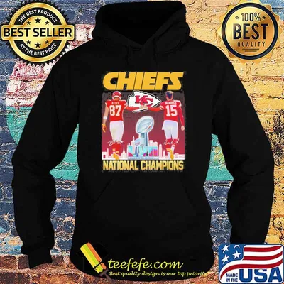 Kansas city Chiefs national champions Kelce Mahomes signatures shirt