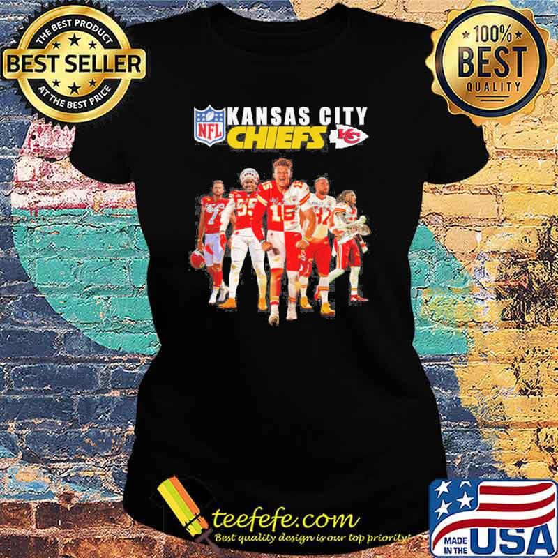 Kansas city Chiefs NFL signatures s Ladies tee Kansas city Chiefs NFL signatures s Ladies tee