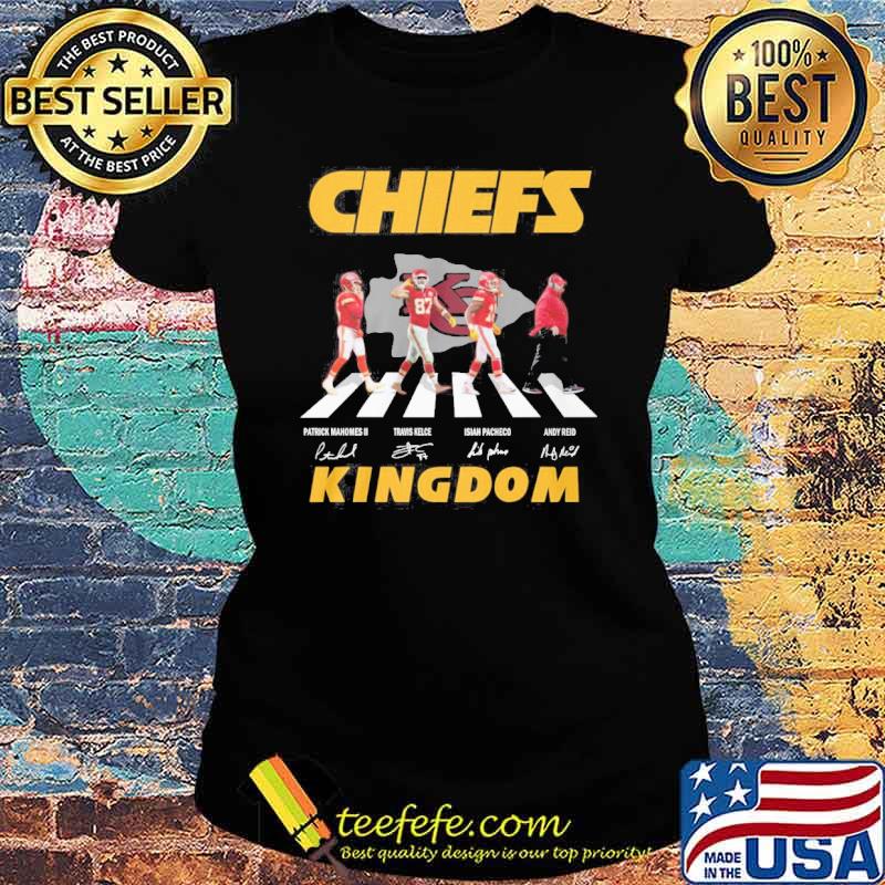 Mahomes Pacheco Kelce City Signatures Kansas City Chiefs Shirt