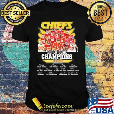 Kansas city Chiefs super bowl champions LVII signatures shirt