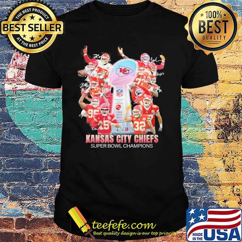 Kansas city Chiefs super bowl champions signatures s Unisex Kansas city Chiefs super bowl champions signatures s Unisex
