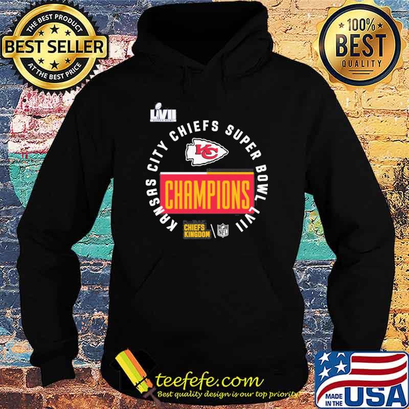 As Is NFL Super Bowl LVII Champions Chiefs Hooded Sweatshirt 