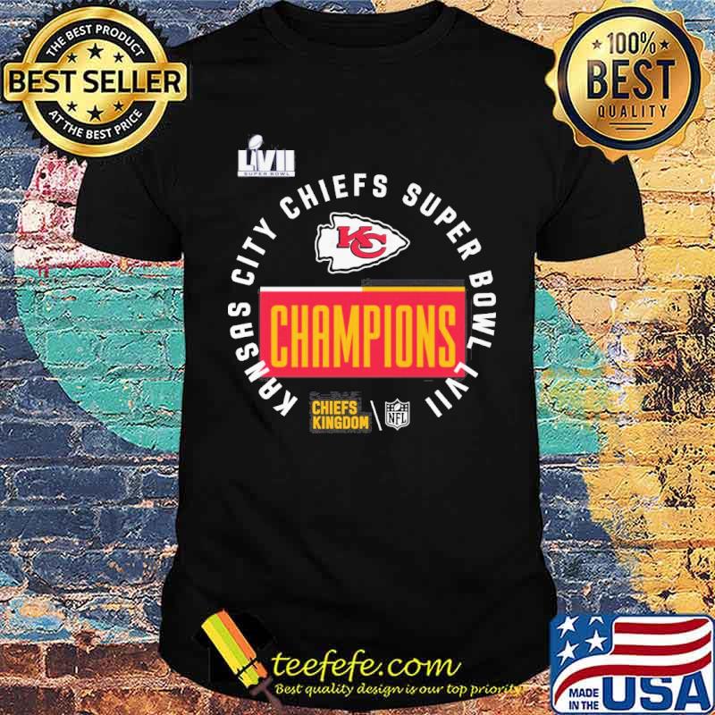 Kansas city Chiefs super bowl LVII champions Chiefs Kingdom NFL Shirt Unisex Kansas city Chiefs super bowl LVII champions Chiefs Kingdom NFL Shirt Unisex