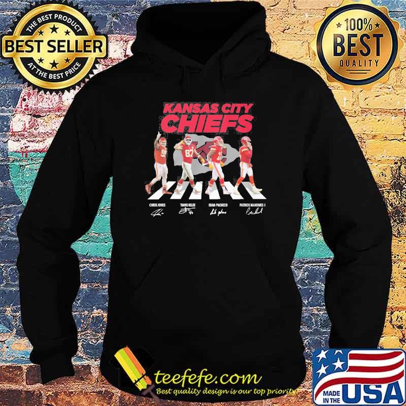 Kansas city Chiefs walked across Abbey Road signatures s Hoodie Kansas city Chiefs walked across Abbey Road signatures s Hoodie
