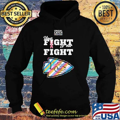 Kansas City Chiefs your fight is our fight crucial catch intercept cancer shirt