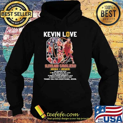 Kevin love Cleveland Cavaliers 2014-2023 thank you for everything Kevin signature shirt