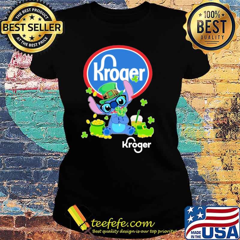 Kroger Stitch St.Patrick's day s Ladies tee Kroger Stitch St.Patrick's day s Ladies tee
