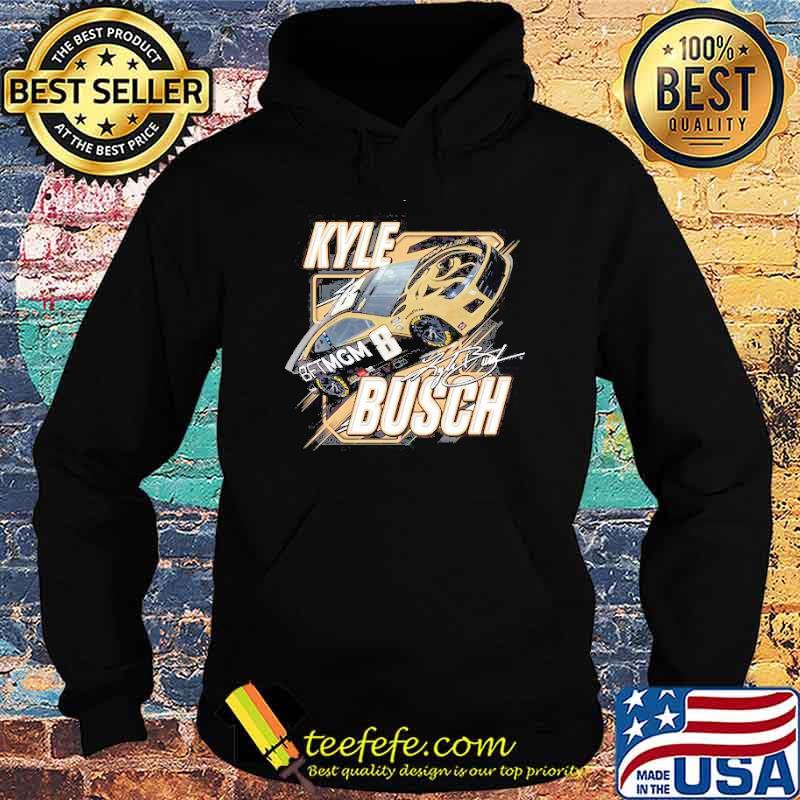Kyle Busch Richard Childress Racing Team Collection Black MGM Blister signature shirt