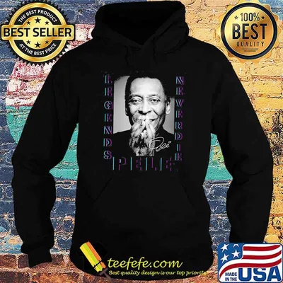 Legends never die Pele signature picture shirt