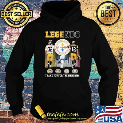 Legends Pittsburgh Steeler super Bowl thank you for the memories shirt