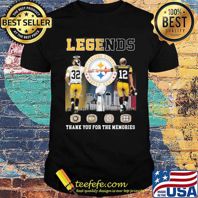 Legends Pittsburgh Steeler super Bowl thank you for the memories s Unisex Legends Pittsburgh Steeler super Bowl thank you for the memories s Unisex
